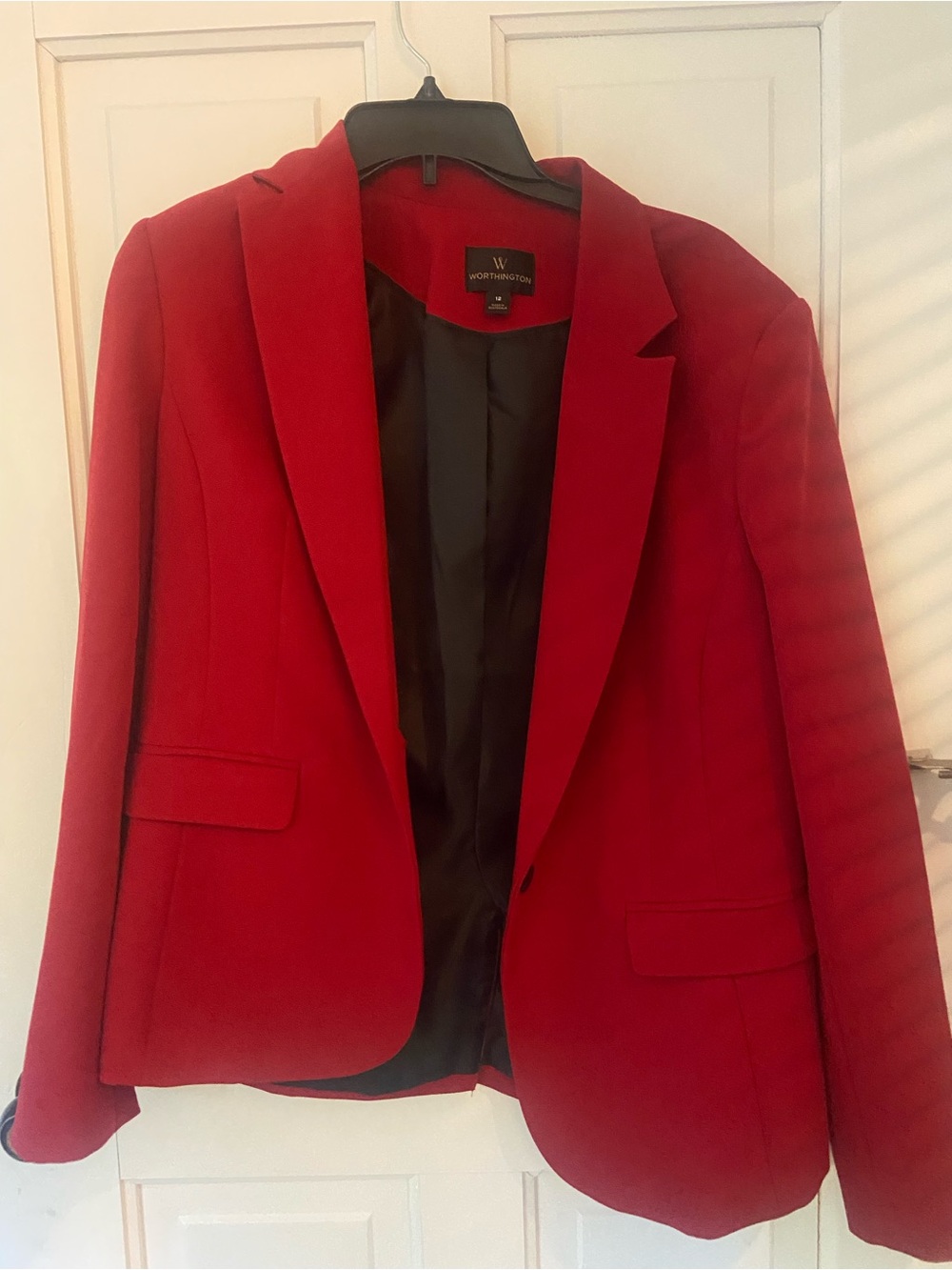 Worthington Red Blazer - Like New